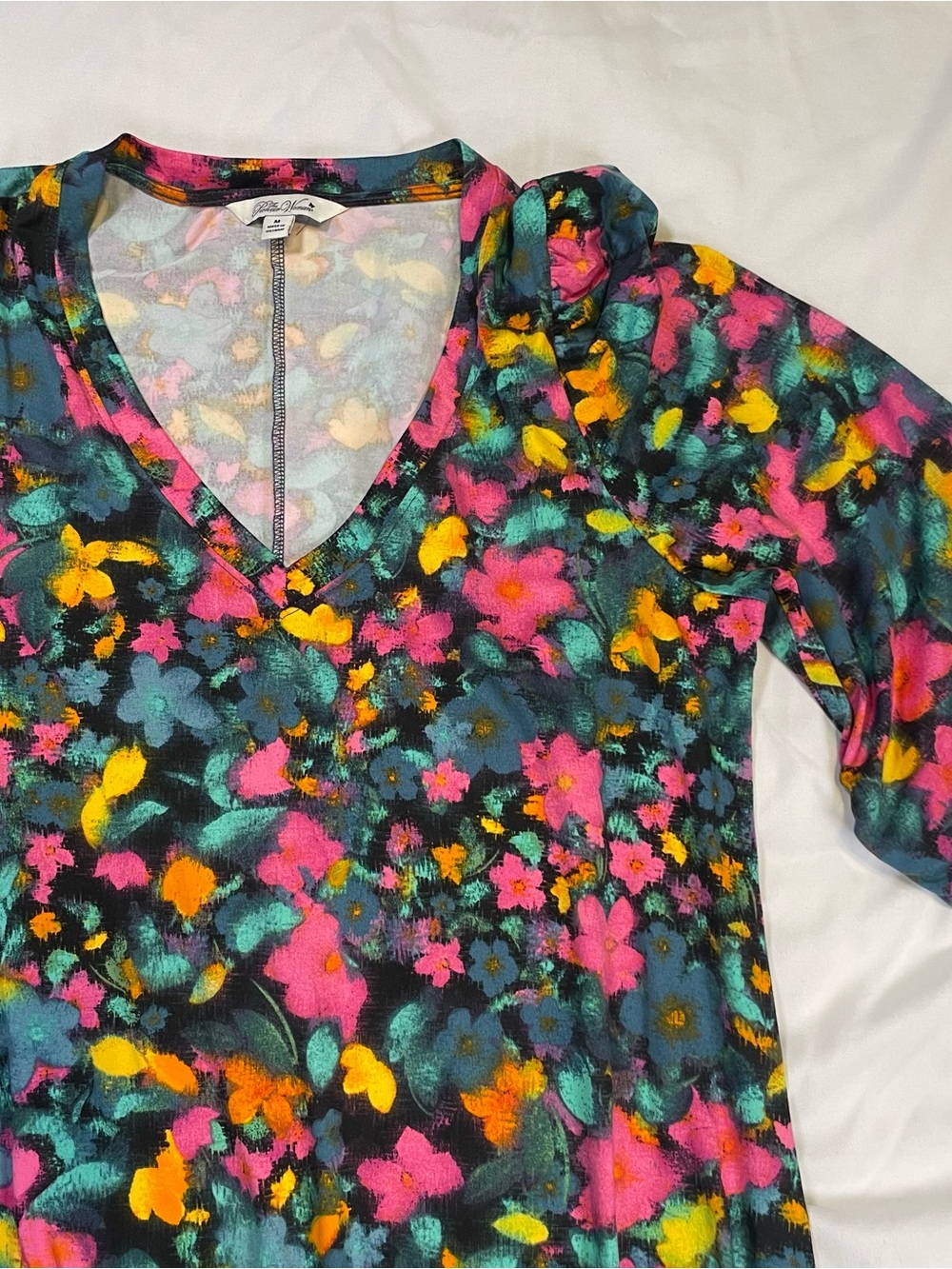 🌸 Pioneer Woman Vibrant Floral Dress 🌸 - Picture 6 of 9
